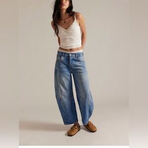 We The Free lucky you barrel jeans